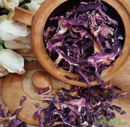 کلم بنفش خشک